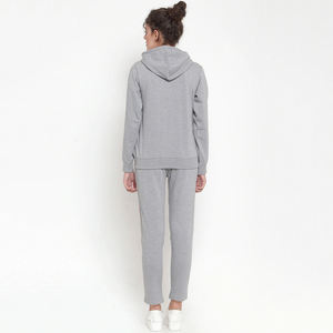 Ensemble de survêtement 2 pièces pleine longueur pour femme, style vintage à motif écossais, écologique et respirant, idéal pour l'hiver, qualité supérieure, personnalisable - Product Image 3