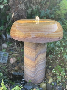 Estatuas de Búho de Piedra para Jardín, Diseño Rústico, Decoración para Exteriores, Par - Product Image 2