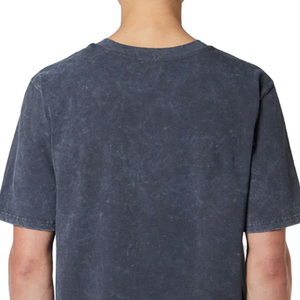 เสื้อยืดคุณภาพสูงแบบฟอกสีสำหรับผู้ชาย ผ้าฝ้าย 100% ไซส์ใหญ่ แฟชั่นใหม่ ขายส่ง ปรับแต่งได้ แห้งเร็ว ระบายอากาศดี แขนสั้น - Product Image 5
