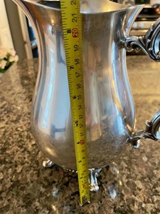 Jarra de alta calidad con acabado plateado, elegante utensilio de servir, perfecta para cenas familiares, uso en la cocina y eventos. Venta al por mayor desde India. - Product Image 4