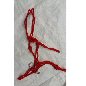Cuerda Premium para Caballo con Cuentas y Nudo de Cuerda, Cabestro de PP Anudado a Mano, Cómodo para Entrenamiento, Duradero, Colorido, para Equitación - Product Image 6