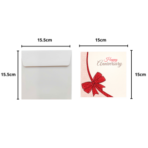 Tarjetas de Felicitación de Papel Hechas a Mano con Temática de Amor, Personalizables en Tamaño y Forma, para Enamorados, Venta al Por Mayor, OEM/ODM - Product Image 2