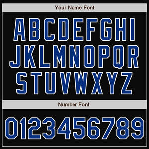 Custom Varsity <b>Jacket</b> Navy Blue <b>Grey</b> and Royal Blue Black Letterman <b>Jacket</b> Personalized Embroidery High School Bomber <b>Jacket</b> - Product Image 5