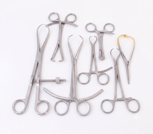 Farhan Products & Co Juego de 10 Instrumentos Quirúrgicos ENT de Acero Inoxidable Sólido, Reutilizables y Esterilizables, Certificados ISO/CE - Product Image 1
