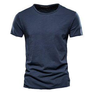 เสื้อยืดคอกลมแขนสั้นผ้าฝ้าย 100% ระบายอากาศได้ดี คุณภาพสูง เหมาะสำหรับฤดูร้อน  โลโก้ด้านหน้า เป็นมิตรกับสิ่งแวดล้อม สไตล์ลำลอง - Product Image 3