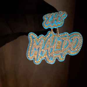 Colgante de Letra Personalizado de Lujo con Moissanita y Baño de Rodio, Certificado, Estilo Hip Hop Bling, Plata de Ley 925 - Product Image 2