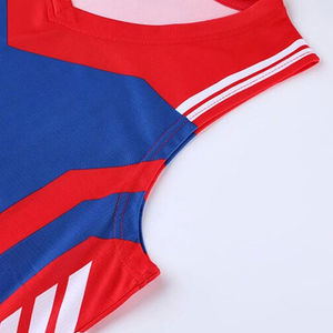 Tenue de basketball à séchage rapide en stock, vêtements de sport, uniforme de basketball pour jeunes, fabriqué avec les meilleurs matériaux. - Product Image 5