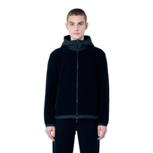 เสื้อฮู้ดซิปแฟชั่นหนานุ่มสำหรับผู้ชาย ผ้าฝ้ายฟลีซ 100% สวมใส่ได้ทั้งชายและหญิง เหมาะสำหรับใส่ลำลอง สตรีทแวร์ แขนยาว - Product Image 1