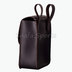 Cinturón de herramientas de cuero genuino al por mayor, transpirable, resistente, para trabajo en exteriores, bolsa para herramientas de construcción, para hombres y mujeres - Product Image 4