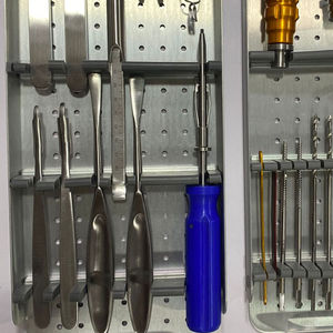 Juego de Instrumentos Quirúrgicos de Acero Inoxidable de Primera Calidad para Fragmentos Pequeños, Instrumentos Quirúrgicos para Huesos de Extremidades Superiores, Herramientas Quirúrgicas Manuales de Alta Calidad, CE - Product Image 2