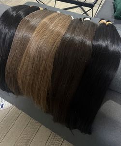 Vente en gros d'accessoires pour cheveux tous styles Cheveux en vrac performants Pas cher Prix Qualité Top Nouvelle extension pour faire la trame Genius - Product Image 1