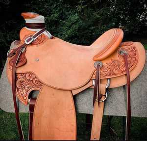 Silla de montar western de cuero de alta calidad 2026, silla de montar western hecha a mano, silla de montar western de aspecto atractivo - Product Image 6