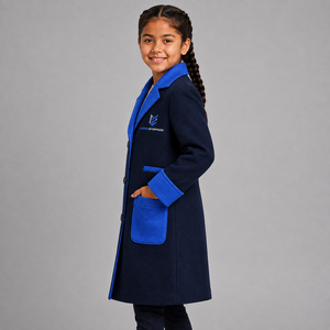 Abrigos de Lana Premium para Niños para la Temporada de Invierno, Ropa Exterior de Lana Cálida para Niños, Abrigos Casuales Elegantes para Niñas, Abrigos de Lana para Niños - Product Image 2