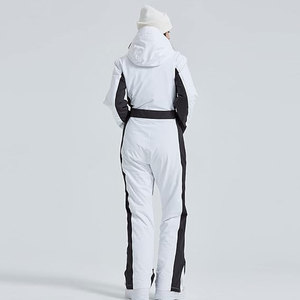 Traje de esquí de una pieza para mujer, mono ajustado impermeable para invierno, para snowboard, esquí y deportes de invierno al aire libre - Product Image 3