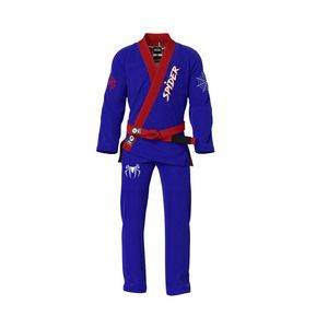Kimono de Jiu-Jitsu pour hommes, de haute qualité, léger, 440 GSM, extensible, 100% coton, avec logo personnalisé, équipement d'entraînement - Product Image 2