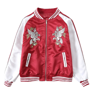 Vestes bomber en satin de qualité supérieure unisexes pour l'hiver, coupe-vent, écologiques, logo personnalisé, fermeture à boutons durable, vente en gros - Product Image 5