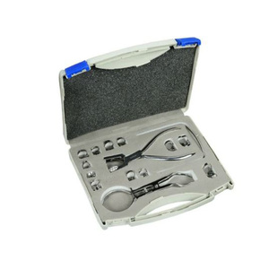 Dental Rubber Dam Isolation Kit Complete Set with Rubber Dam <b>Frame</b> Punch <b>Clamp</b> Forceps Assorted <b>Clamps</b> Tweezers and Essential - Product Image 1