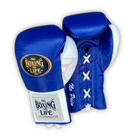 Guantes de MMA No Boxing No Life, de Cuero Vacuno Genuino, con Cordones, Agarre Elástico, Absorción de Humedad, Transpirables, para Entrenamiento y Combate