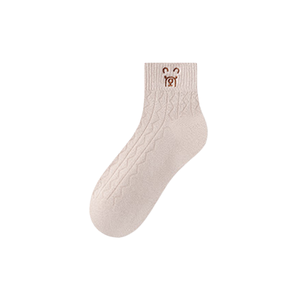 Bear <b>socks</b> women's spring and summer new women's <b>socks</b> <b>breathable</b> <b>socks</b> solid color student <b>socks</b> thin cartoon cute cotton <b>socks</b> - Product Image 2