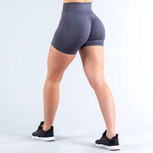 Shorts de Cintura Alta Elásticos para Mujer, con Abertura Lateral, Pantalones Cortos de Pierna Ancha, Color Sólido, Shorts de Mezclilla para Mujer - Product Image 2
