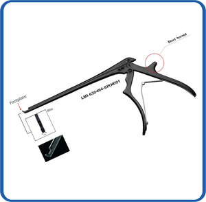 Kerrison Rongeur Manuel en Titane Revêtu de Plasma Noir Antiadhésif Orthopédie Autoclavable Certifié CE Prix de Gros - Product Image 2