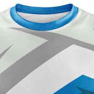 Camiseta de poliéster 100% sublimada para hombre, diseño perfecto, corte holgado, último diseño, nueva moda de verano. - Product Image 3