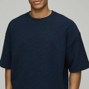 mens oversized boxy fit t shirt drop shoulder loose fit heavy cotton streetwear <b>tshirt</b> high quality supplier - Product Image 1