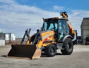 Original Used <b>CASE</b> Super Backhoe <b>Small</b> <b>Wheel</b> Loader With Bucket Attachment Heavy Duty Backhoe Loader For Sale - Product Image 2