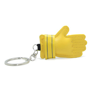 High Quality <b>Custom</b> Professional Goalkeeper Gloves <b>Keychain</b> Hot Selling PVC Rubber Material Goalkeeper Gloves <b>Keychain</b> - Product Image 2