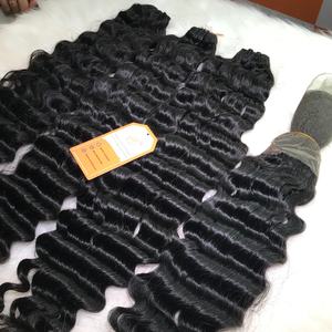 Extensiones de Cabello Remy Vietnamita de Grado 12, 100% Virgen, Cutícula Alineada, Estilo Liso, Textura Profunda y Suelta, 100g, Precio al por Mayor - Product Image 1