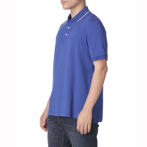 Fabricación de camisetas polo casuales de moda, estilo personalizado, camiseta de manga corta para hombre, logotipo personalizado, camisas para hombre personalizadas de alta calidad - Product Image 5