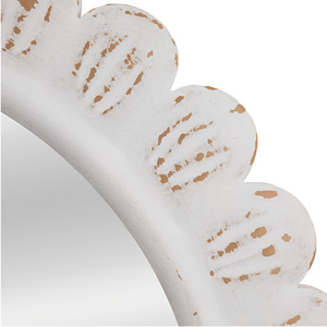 Miroir mural décoratif en bois sculpté Smart Art, en bois d'ingénierie, style bohème, pour décoration de salon, avec cadre à motif floral - Product Image 3