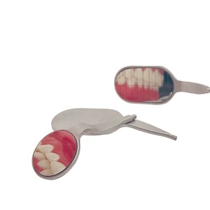BAFA SURGICAL INSTRUMENTS Espejos Dentales de Rodio Antivaho de Alta Calidad, Reutilizables, de Forma Alargada, Reflectores Orales - Product Image 3