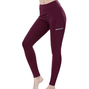 Pantalones de equitación con interior suave y sujeción segura, con artesanía premium y soporte estable. Servicio OEM para pantalones de equitación. - Product Image 1