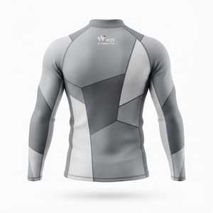 Hot Sale 2026 Men's Sublimation Printed Spandex Gym Surfing Diving <b>Compression</b> <b>Shirts</b> Good Design Surfing Rash Guard - Product Image 2