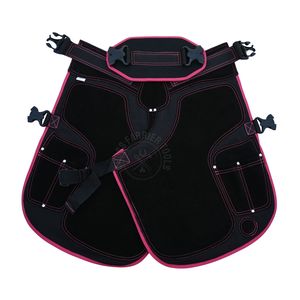 Professional Farrier Apron <b>Leather</b> Canvas Horse Shoeing Adjustable Blacksmith <b>Work</b> Breathable Mesh <b>Tool</b> Pockets Custom Logo - Product Image 1