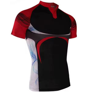 Ropa Deportiva, Uniforme de Rugby, Impresión de Logotipo Personalizado, Transpirable, Manga Corta, Alta Calidad, Nuevo Diseño de Equipo, Diferentes Colores - Product Image 4