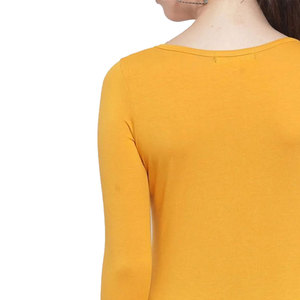 Solid Trader <b>Top</b> Rated Fashionable Breathable Light Weight Anti Pilling Wrinkle Resistant Outdoor Outing Women Tee Shirt - Product Image 4