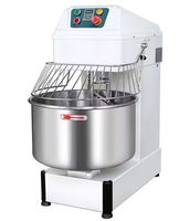 Mélangeur Spirale Commercial 50L pour Boulangerie, 20kg, en Acier Inoxydable 304, Puissance 2000-3000W