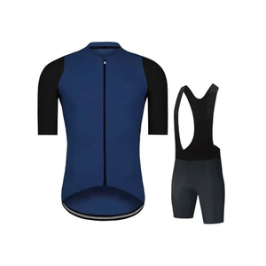 Ensemble de vêtements de cyclisme multi-panneaux avec fermeture éclair intégrale, vestes de compression et ensembles de shorts à bretelles, maillots de cyclisme respirants à séchage rapide, ensemble uniforme - Product Image 3