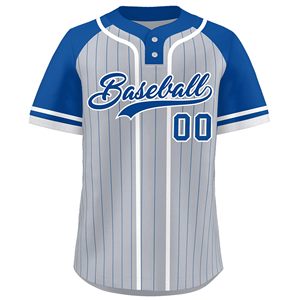 Maillot de baseball athlétique de qualité supérieure en polyester écologique, style manches raglan, avec nom et numéro, anti-boulochage, sublimation par transfert thermique - Product Image 1