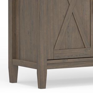 Ela Smoky Brown Bookcase-Solución de almacenamiento elegante y funcional - Product Image 5