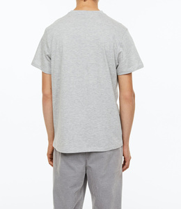 T-shirt en coton surdimensionné personnalisé de haute qualité pour homme, grande taille, épaules tombantes, motif vintage noir, coupe ample - Product Image 3