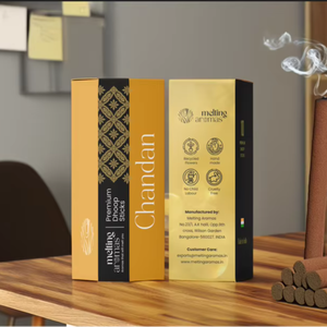 PALITOS AROMÁTICOS DE MADERA PREMIUM CHANDAN - 100% NATURALES, ORGÁNICOS Y ECOLÓGICOS - Product Image 1