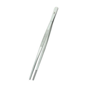 Pince de cuisine professionnelle UBI 26 cm extra longue en acier à haute teneur en carbone, à pointe inclinée, durable, pour usage commercial et domestique - Product Image 2