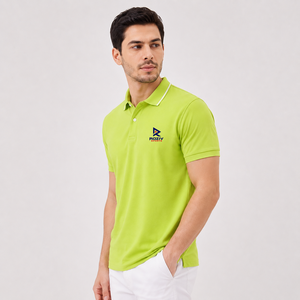 Polo homme tendance avec un design moderne, tissu doux, facile à porter, parfait pour le streetwear et les tenues quotidiennes, élégant et stylé. - Product Image 4