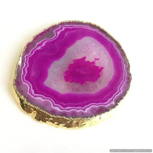 Elegant Round Resin Coaster <b>Set</b> for Coffee Mugs <b>Tea</b> <b>Cups</b> and Drinking Glasses with Stylish Design for Home and Office - Product Image 5