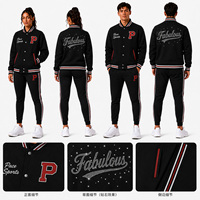 Set Pakaian Latihan Cheer Co-ed Custom, Pakaian Latihan Cheerleading, Pakaian Latihan Seragam, Celana Pendek Cheer DDP