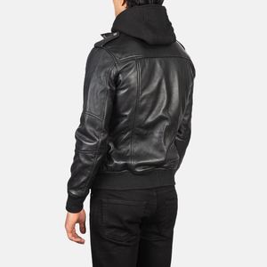 Chaqueta de Cuero Personalizada al por Mayor 2026 para Hombre, Chaqueta de Motociclista de Moda Urbana, Fabricante de Chaquetas de Cuero - Product Image 3