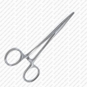 Pince hémostatique Halsted pour moustiques, 5 pouces, droite, à poignée verrouillable, en acier inoxydable, instrument chirurgical vétérinaire - Product Image 5